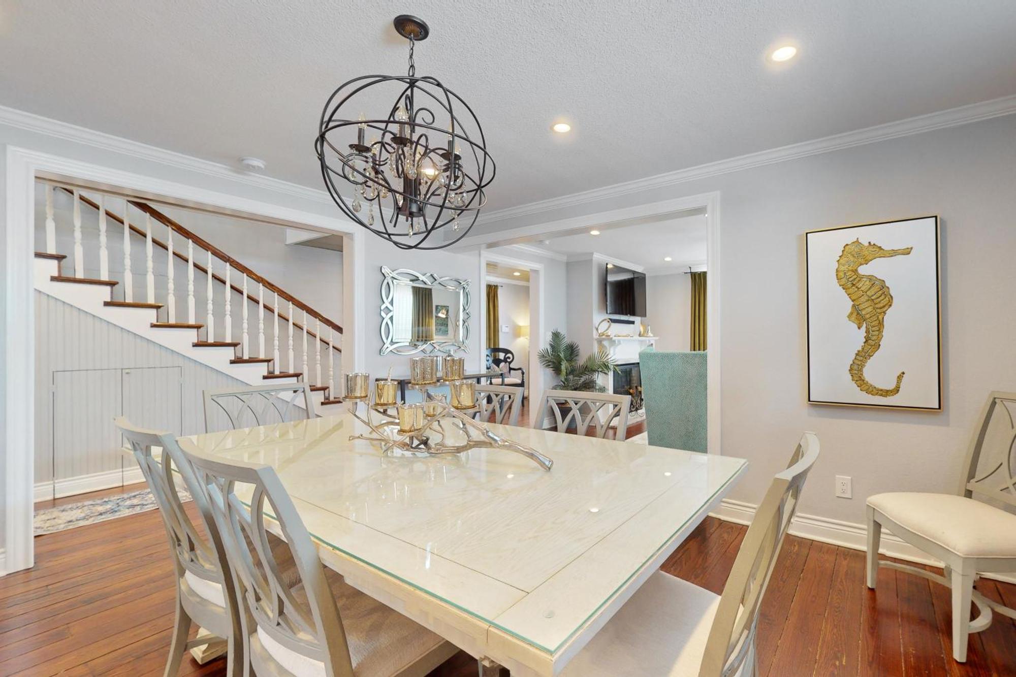 The Beachy & Charming Whale Galveston Room photo